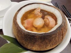 原只椰子炖鸡汤-广州文华东方酒店·江-由辉师傅主理