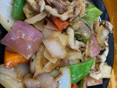 炒八爪鱼-台州老六海鲜面馆(上南总店)