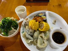 荠菜香干水饺-清心素食(文昌百汇店)