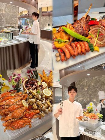 新开业的酒店自助️海鲜不限量畅吃️