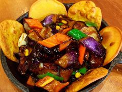 烧茄子玉米饼-锦小馆(安贞店)