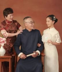 -时光纪亲子全家福照相馆(静安店母女写真父母纪念照)