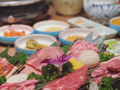 -明洞阿姨·韩式酱蟹烤肉·创意料理(三元桥店)