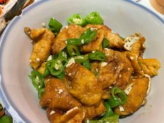 青椒炒油豆腐-农耕记·湖南土菜(halo广场店)