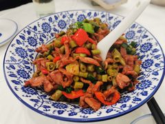 白辣椒炒鸡胗-新新湘菜馆(新中街二条店)