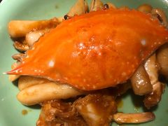 梭子蟹炒年糕-弄堂里(雨花客厅店)
