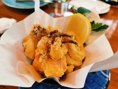 脆炸鱿鱼及虎虾-杭州西子湖四季酒店-WL BISTRO西湖餐厅(灵隐路店)
