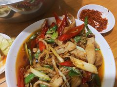 爆炒羊肚-野狗羊肉汤