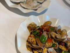 豉油炒花甲-强记海鲜·大排档(蛇口新街店)