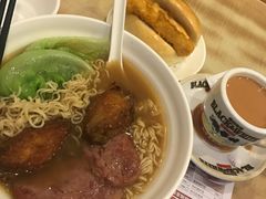 鸡翼火腿公仔面-新世界餐厅(万达店)