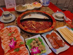 谭门圆鸭血-谭焱火锅(蓝天市心广场店)