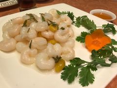 新龙井虾仁-龙井壹号·茶缘山景宴(龙井村店)