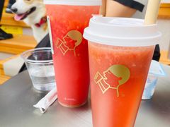 芝芝莓莓桃-喜茶(深圳喜荟城店)