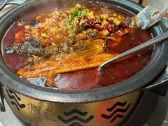 -探鱼·鲜青椒爽麻烤鱼(苏宁广场店)