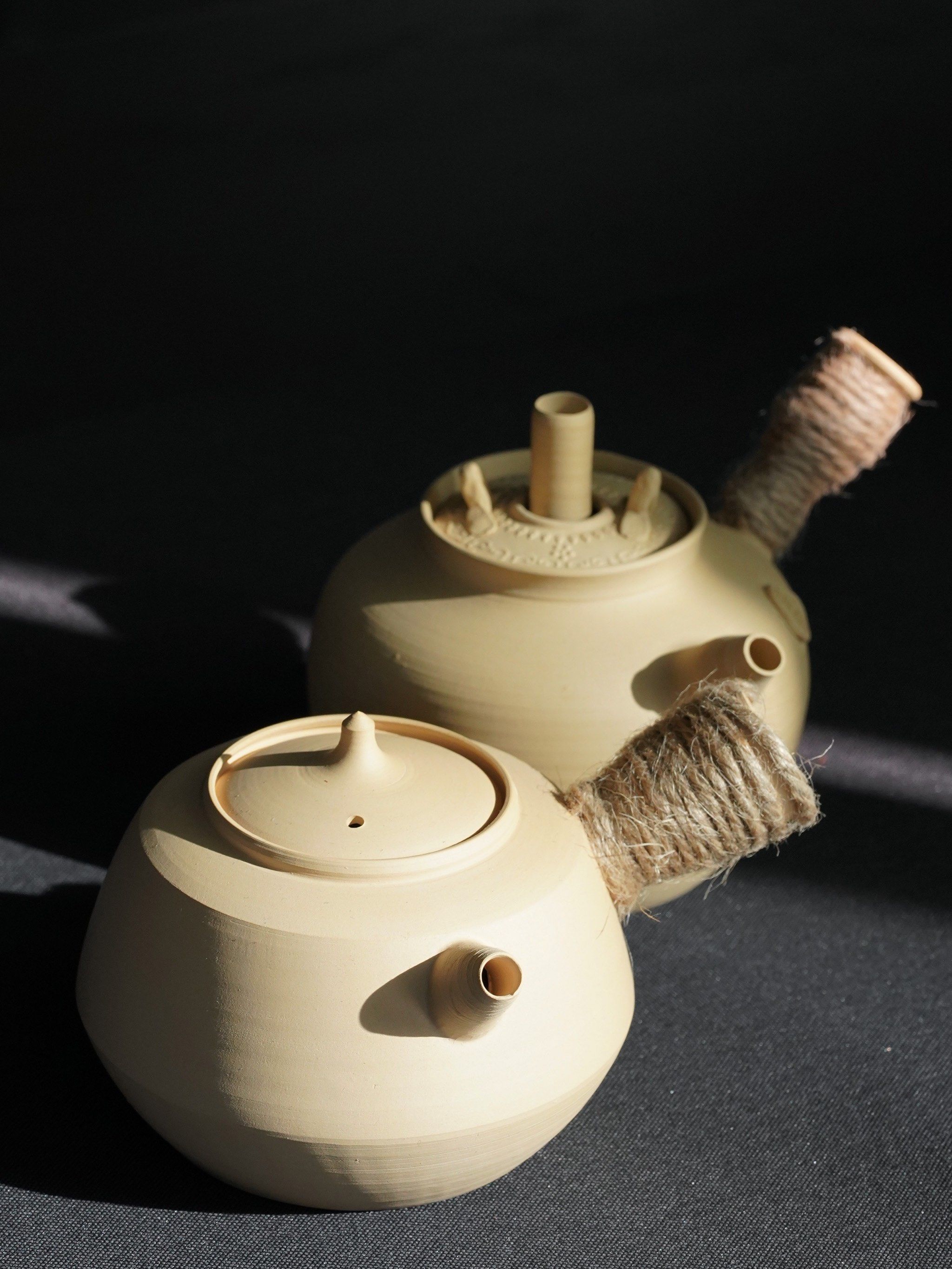 —潮州砂铫壶
沙铫器具以