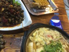 醋椒豆腐-老姑砂锅·烧烤天津菜(体北道店)