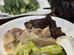-阿峰饭店·本地土菜馆·农家土鸡煲·一品神仙鸡(报福店)