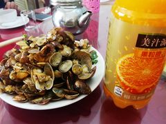 辣炒花蛤-烁佳海鲜大馅饺子