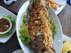 酥炸鮮魚-自然餐厅(Phuket)