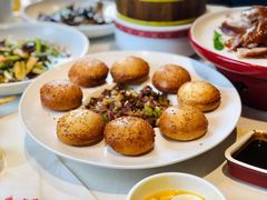 烧饼肉丁杂酱-大鸭梨烤鸭(金色漫香店)