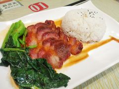 港式蜜汁叉烧饭-香港威特瑞茶餐厅(小白楼音乐厅店)