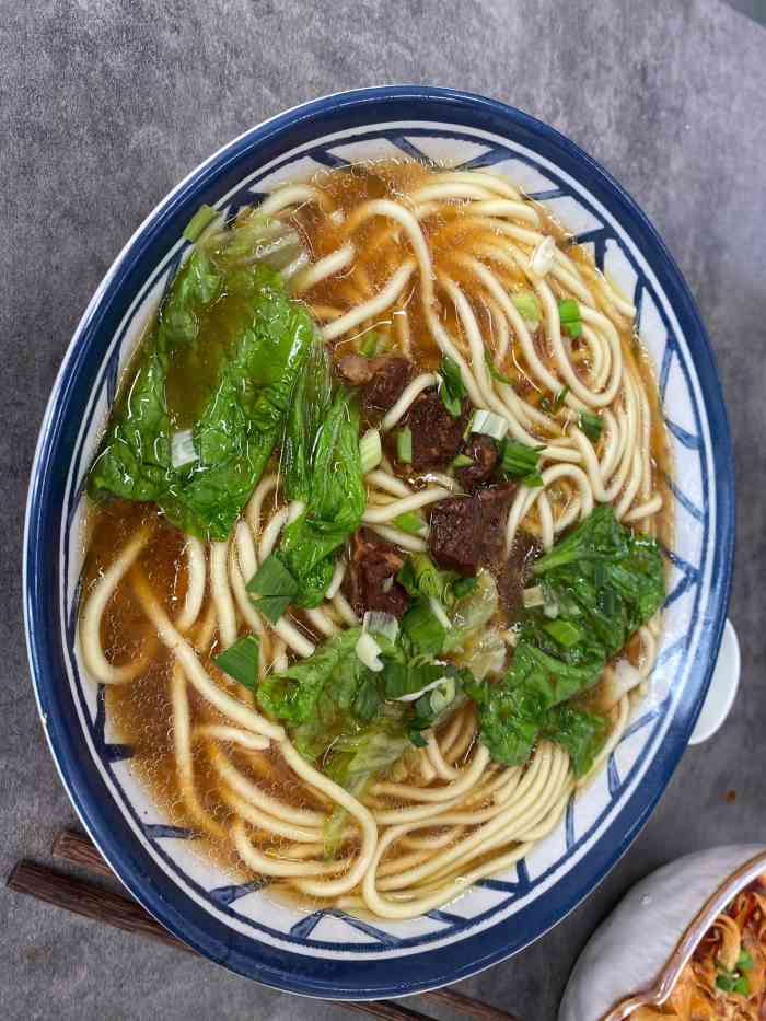 老白家十凤牛肉丸子面(清控店)-"[薄荷]环境:环境整洁,打扫的很干净,.