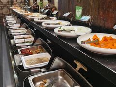 自助取餐区-素德轩素食餐厅(东港店)