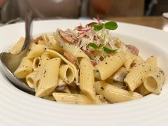 意大利香肠蘑菇烩尖通粉-原石牛扒·约会餐厅(龙城万科里店)