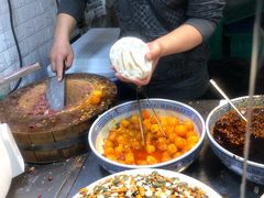 -清真马乐贝腊牛肉蛋黄菜夹馍(马蓉洒金桥店)