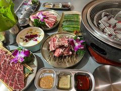 -围炉肉舍•炭烤活鳗•丹东海鲜烤肉(步行街店)