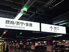-荟聚西红门购物中心-停车场