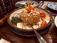 炸温泉蛋土豆泥沙律-仙隐小鹿中華の日料(正弘城店)