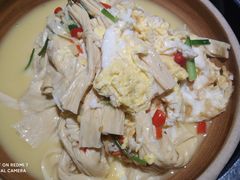 鲜腐竹焖鸡蛋-大碗先生(万家丽店)