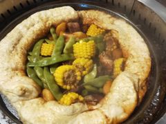 豆角-灶座小锅烀饼•铁锅炖(船营店)