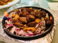 火焰黑料牛肉粒-乾园(天河城店)