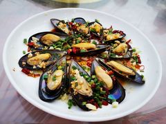 葱油淡菜-临风海鲜餐厅