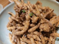 蛋黄焗茶树菇-潮粥荟·潮汕砂锅粥(朝阳大悦城店)