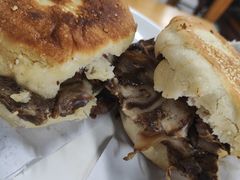 -京东一绝西海子西园烧饼夹肉