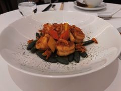 蜜豆如意XO酱炒虾球-宝丽轩中餐厅BAOLIXUAN
