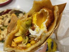 -小红车炸蛋葱油饼