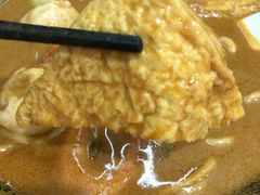 沙茶三角豆腐-老闽味姜母鸭·煎蟹闽菜餐厅(曾厝垵地标店)