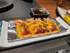 黄金酱烤斑节虾-隐初·SUSHI·美式日本料理