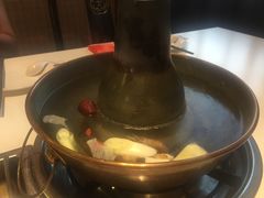 传统清汤锅底-乔先生涮肉·鲜活牛羊肉火锅(塘沽店)