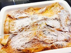 热的面包布丁-威斯汀舞台餐厅