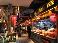 自助取餐区-古道村落(温汤店)