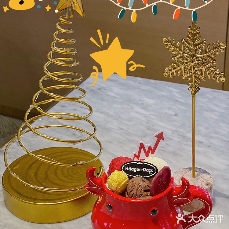 “嗨杯牛yeah”&“一吻甜心”[嘴唇]哈根达斯在这个冬天宠定你