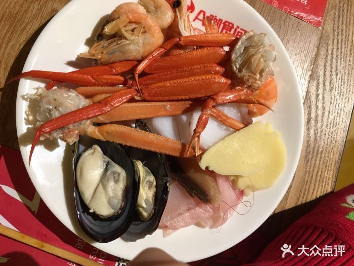 a咖牛排自助餐厅(立丰国际店)--菜图片-西安美食-大众点评网