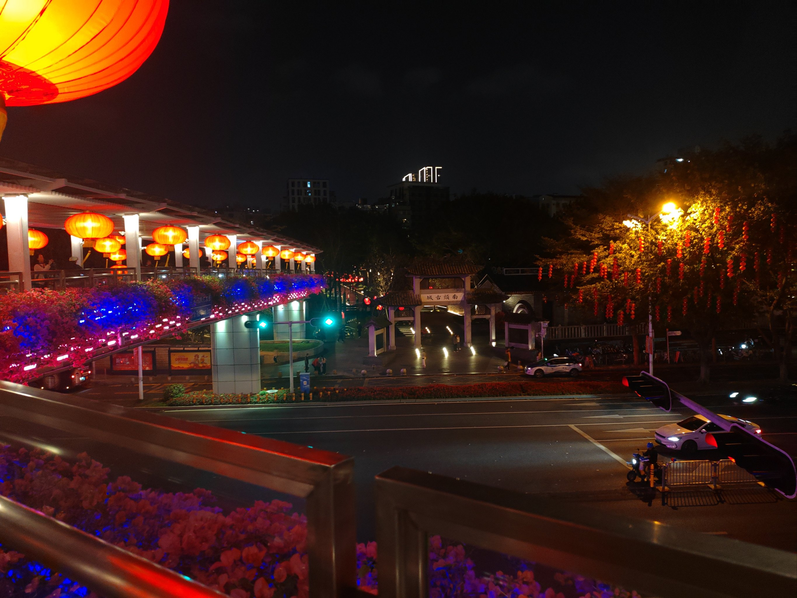 深圳南头古城夜景图片