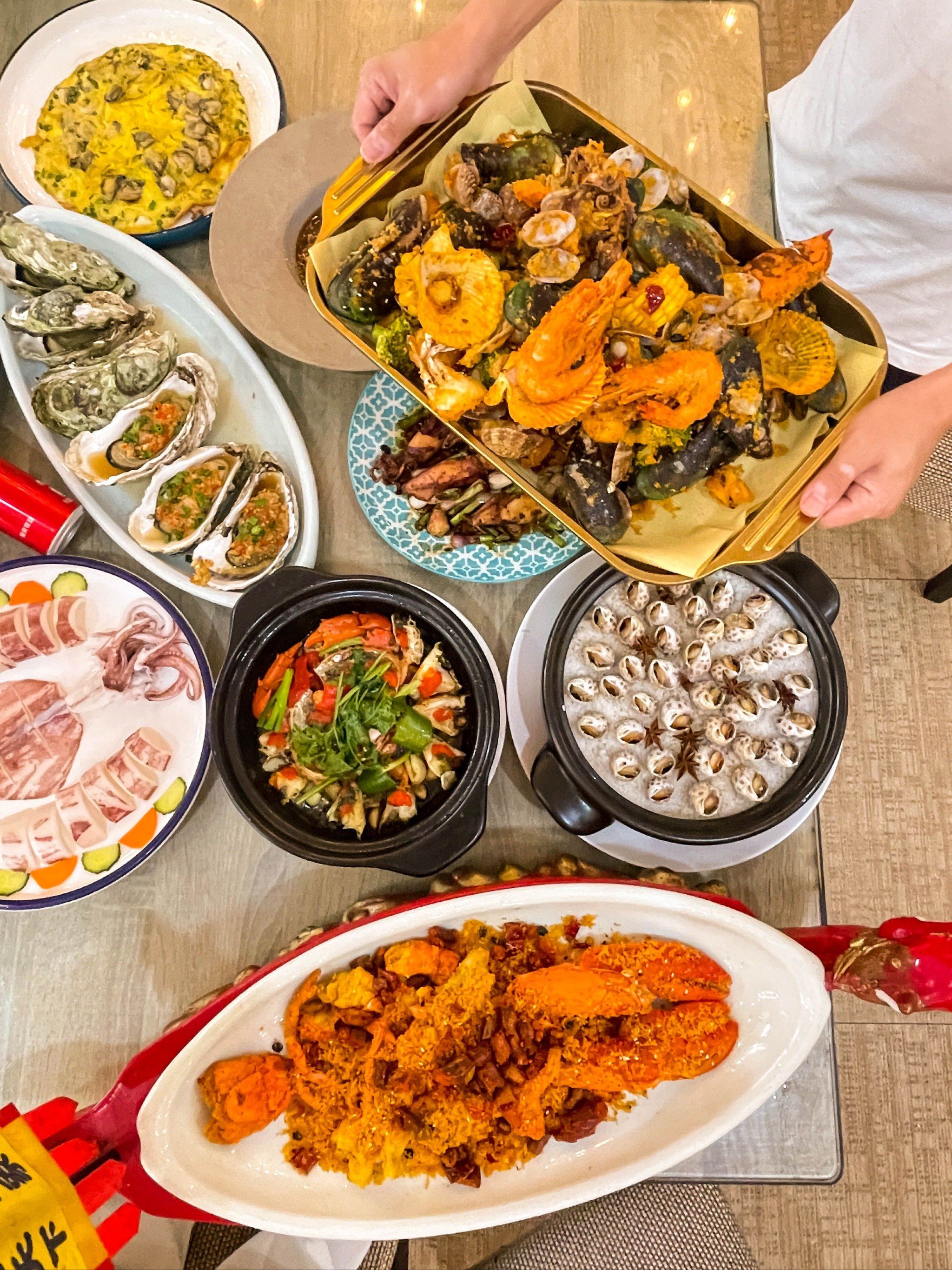 团建聚会超合适的海鲜饭店,吃好玩好!