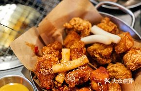 Half and Half Fried Chicken